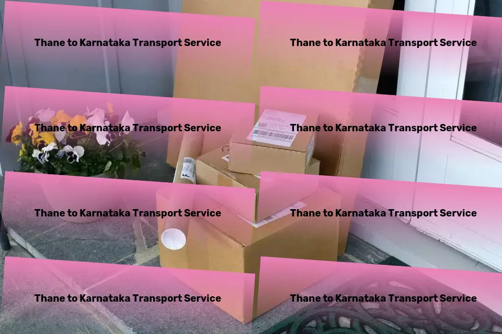 Thane to Karnataka Bike Transport And Scooty Courier High-speed goods transport